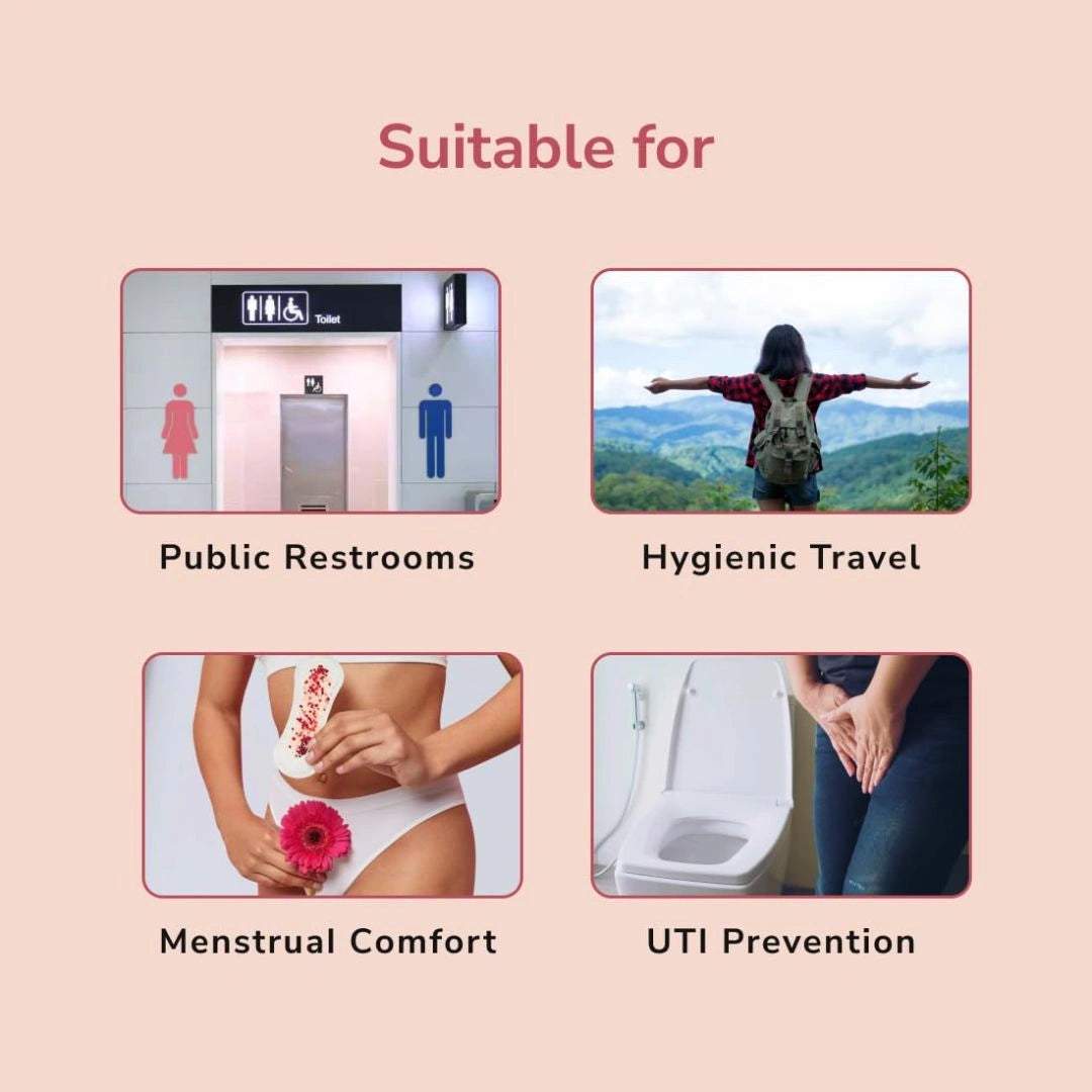 Compact seat cover pack for handbag